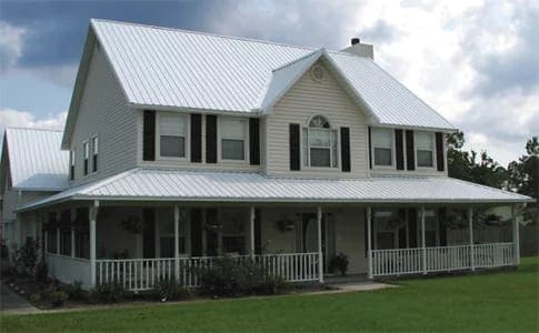 Multi-level home complex roof