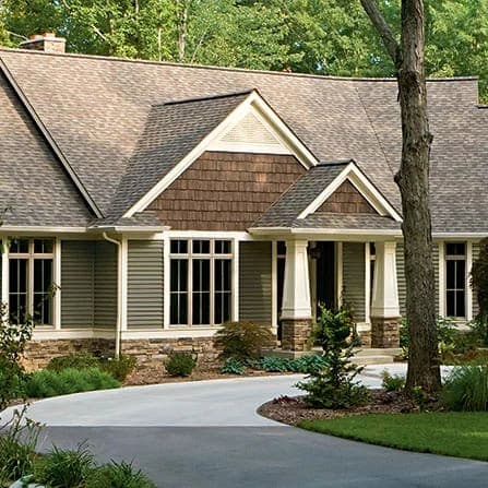 Asphalt shingle installation project 1