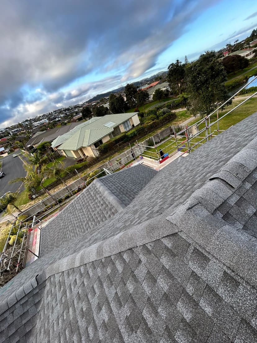 Asphalt shingle installation project 3