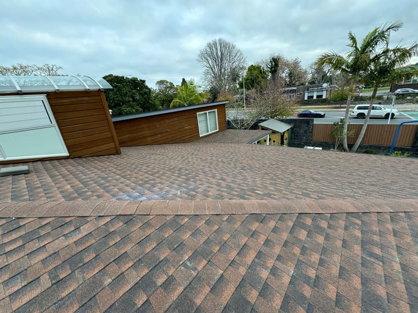 Asphalt shingle installation project 1